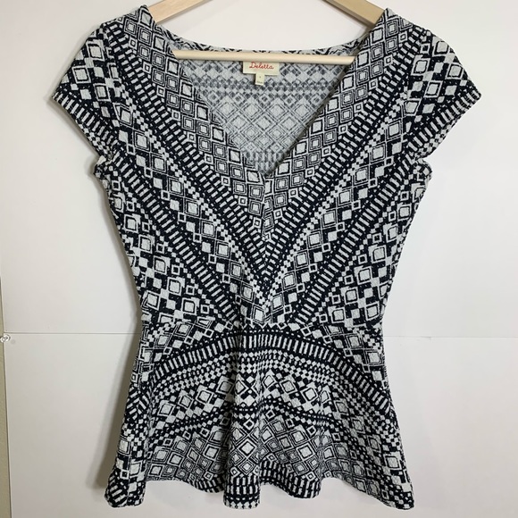 Anthropologie Tops - Anthropologie || Deletta Peplum top